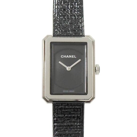 CHANEL Boyfriend H5317 Quartz Black Dial Ladies Watch - Picture 1 of 7